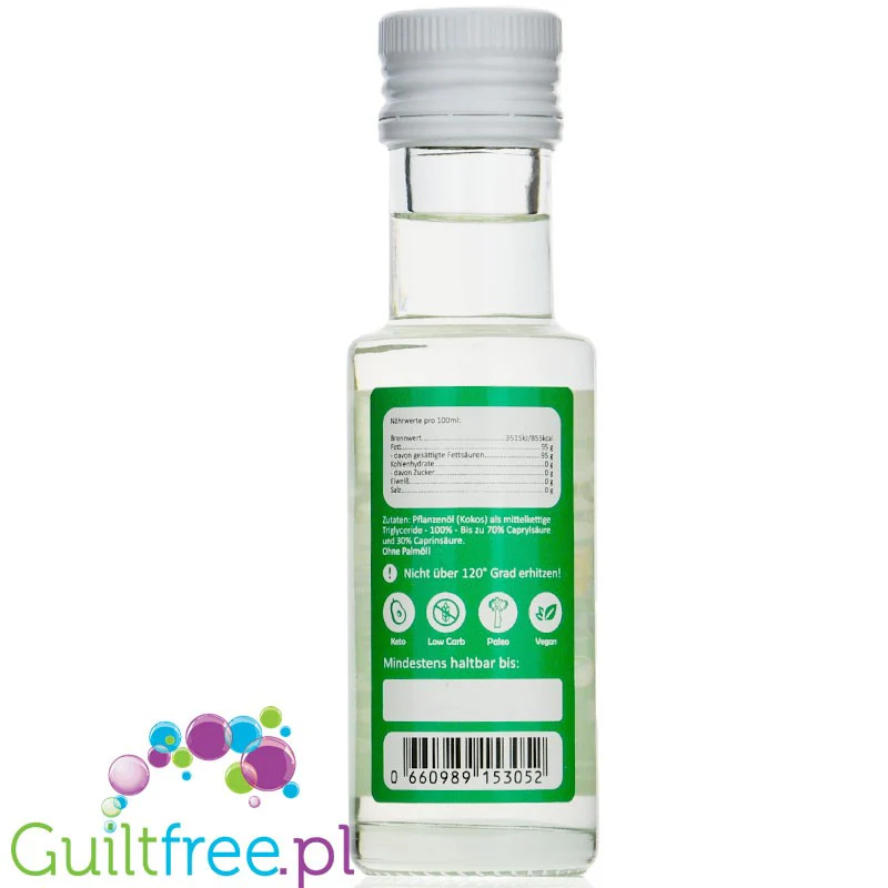 Simply Keto olej MCT C8 + C10 100ml - płynny olej MCT, 60% C8 & 40% C10 - Image 2