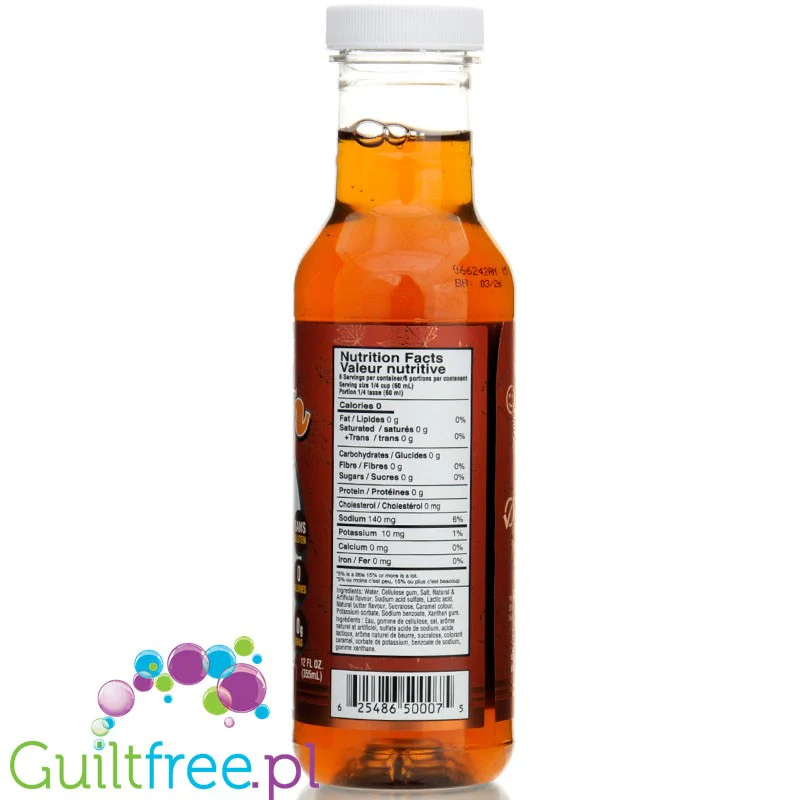 Sinfit Syrup Maple - syrop do naleśników o smaku klonowym bez cukru, tłuszczu i kalorii - Image 2