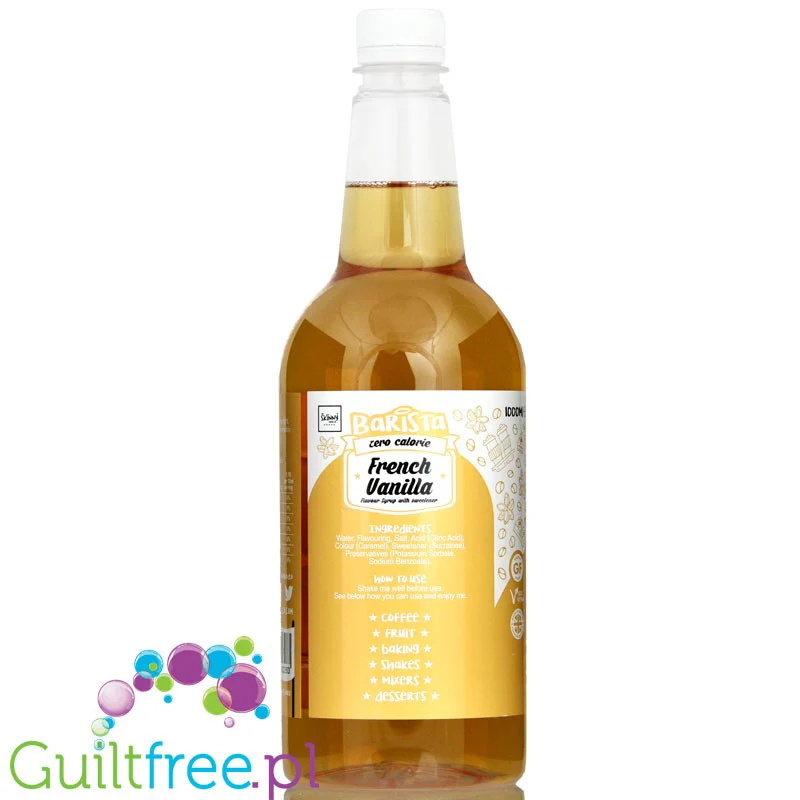 Skinny Food Barista Butterscotch 1L - syrop zero kalorii do kawy, bez cukru - Image 2
