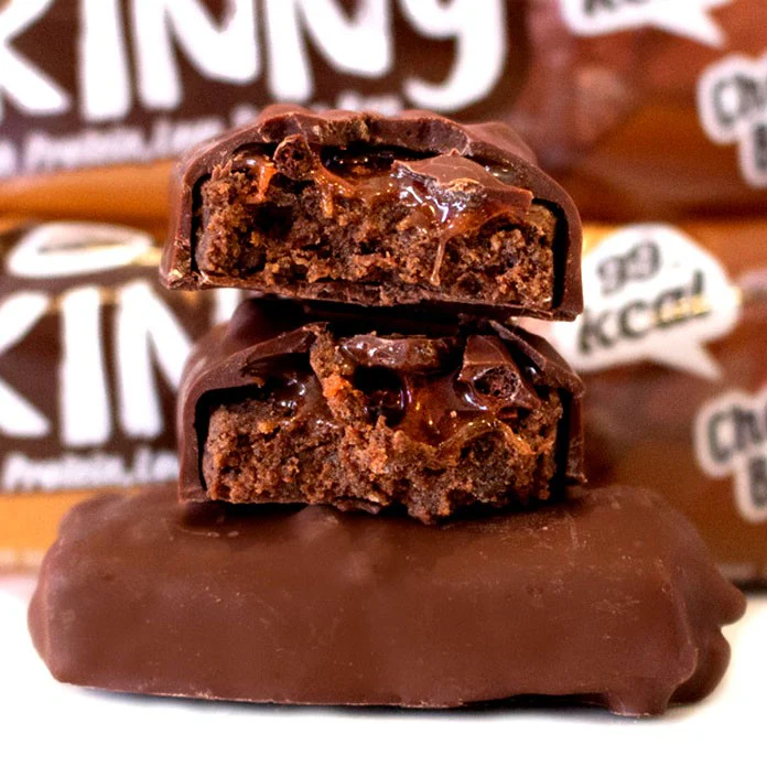 Skinny Food Duo Bar Chocolate Brownie - wegański bezglutenowy baton białkowy 2 x 99kcal - Image 2