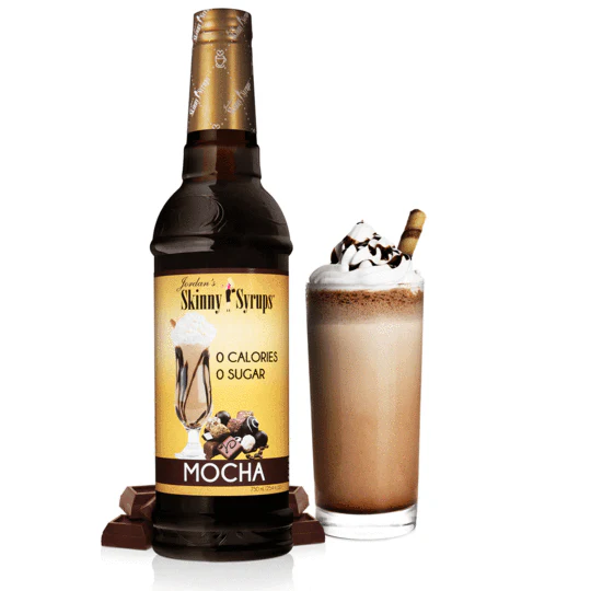 Jordan's Skinny Syrups Mocha - czekoladowo-kawowy syrop do kawy i deserów bez cukru i kalorii - Image 2