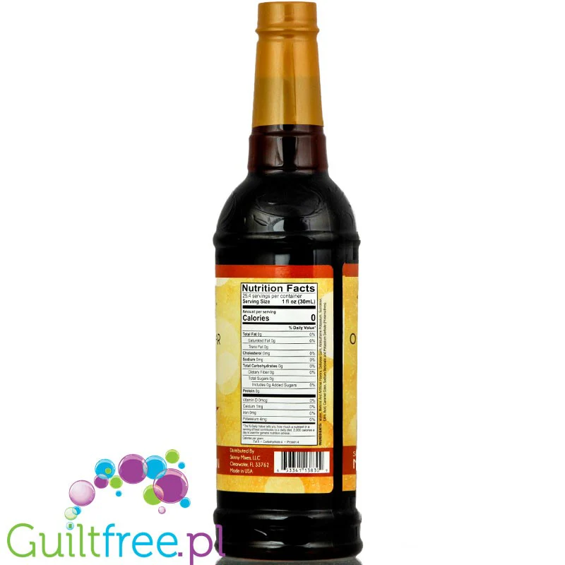 Jordan's Skinny Syrups Maple Bourbon Pecan - syrop zero kalorii - Image 3