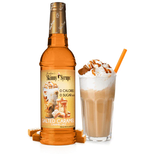 Jordan's Skinny Syrups Salted Caramel - syrop Solony Karmel zero kalorii