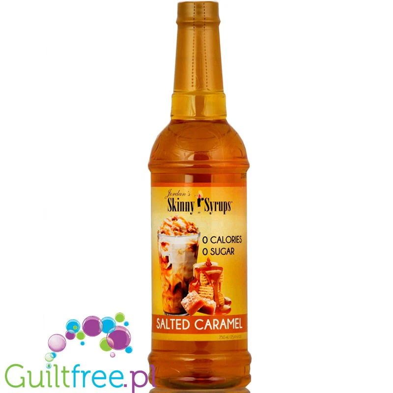 Jordan's Skinny Syrups Salted Caramel - syrop Solony Karmel zero kalorii - Image 6
