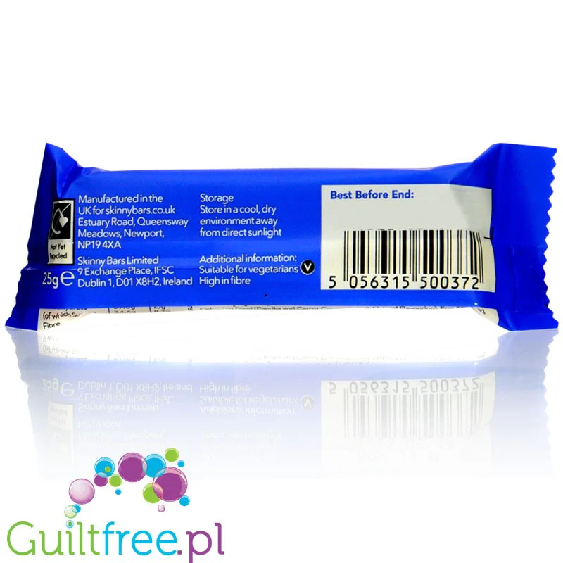 Skinny Whip Orange & Chocolate - batonik 80kcal, Pomarańcza & Mleczna Czekolada - Image 2