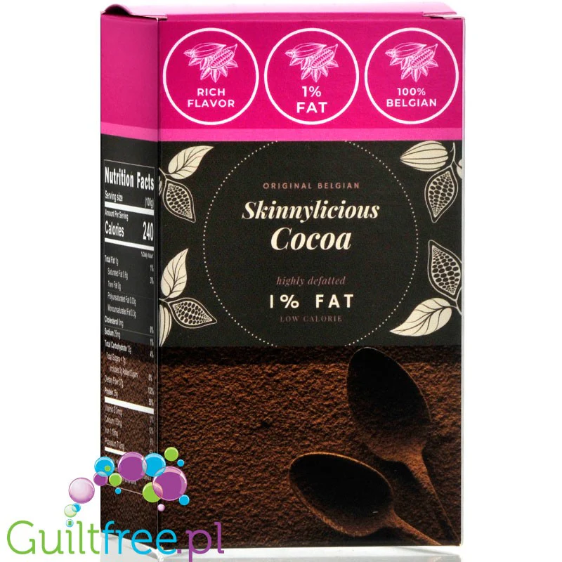 Skinnylicious Cocoa - kakao maksymalnie odtłuszczone 1% tłuszczu - Image 5