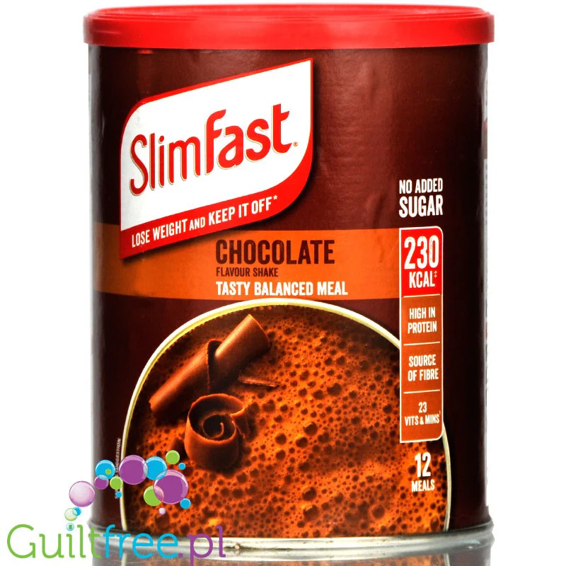 Slimfast Balance Meal Shake Chocolate - koktajl z witaminami i minerałami, etap 2