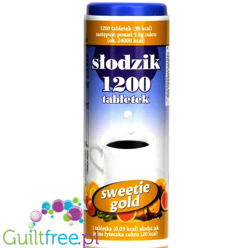 Słodzik Sweetie Gold - słodzik w pastylkach 1200 tabletek