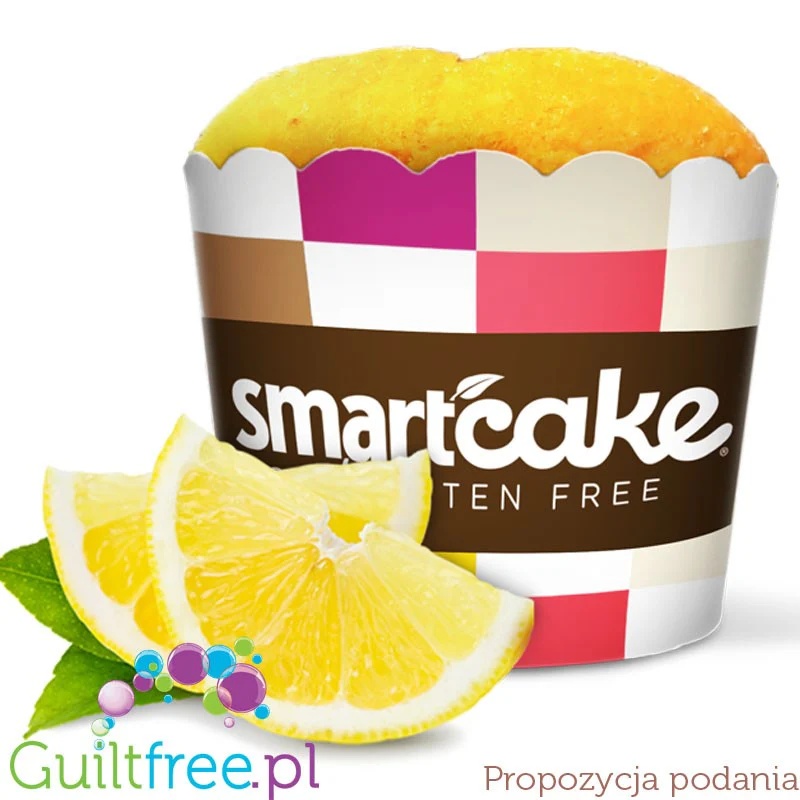 Smart Cake Lemon - cytrynowe ciastka 38kcal, bez węglowodanów - Image 2