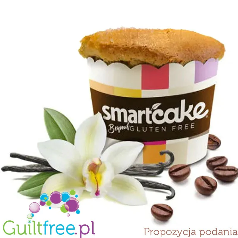 Smart Cake Vanilla Latte - waniliowo-kawowe ciastka 38kcal, bez węglowodanów - Image 2