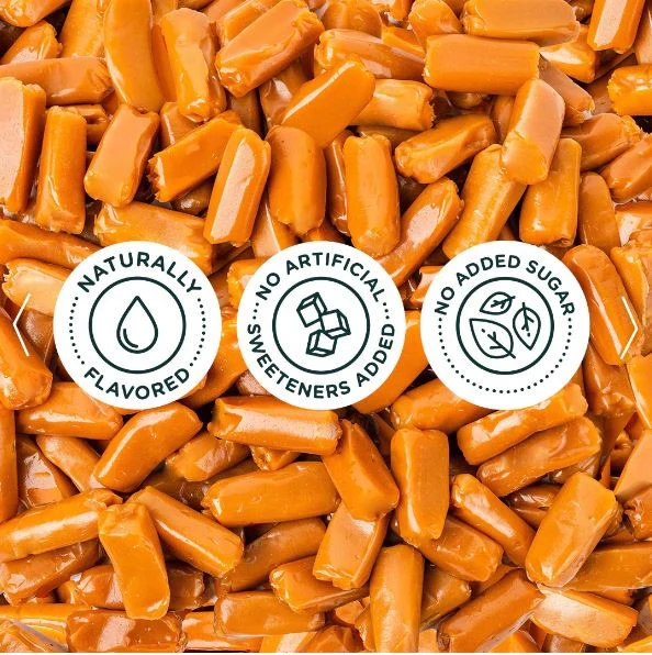 Smart Sweets Caramels - keto krówki kokosowe, 1g cukru w paczce - Image 4