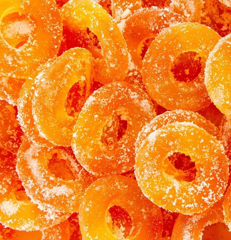 Smart Sweets Peach Rings, Tangy - brzoskwiniowe kwaśne żelki bez cukru i bez maltitolu, ze stewią - Image 3