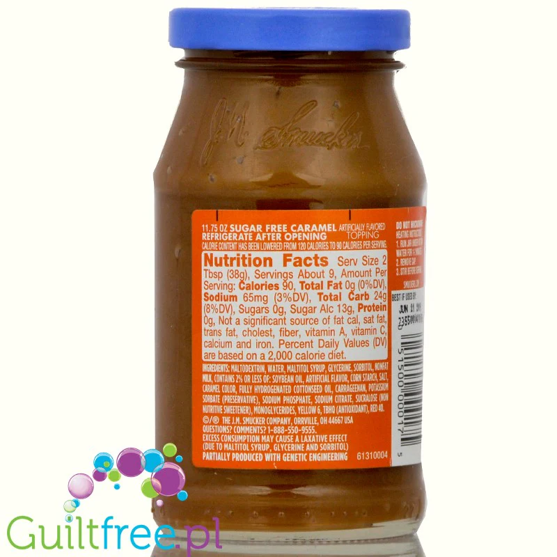 Smucker's gęsty dip karmelowy bez cukru - Image 3