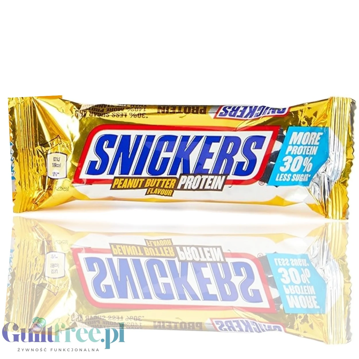Snickers Hi-Protein Peanut Butter - edycja limitowana UK, 30% mniej cukru, bez słodzikó