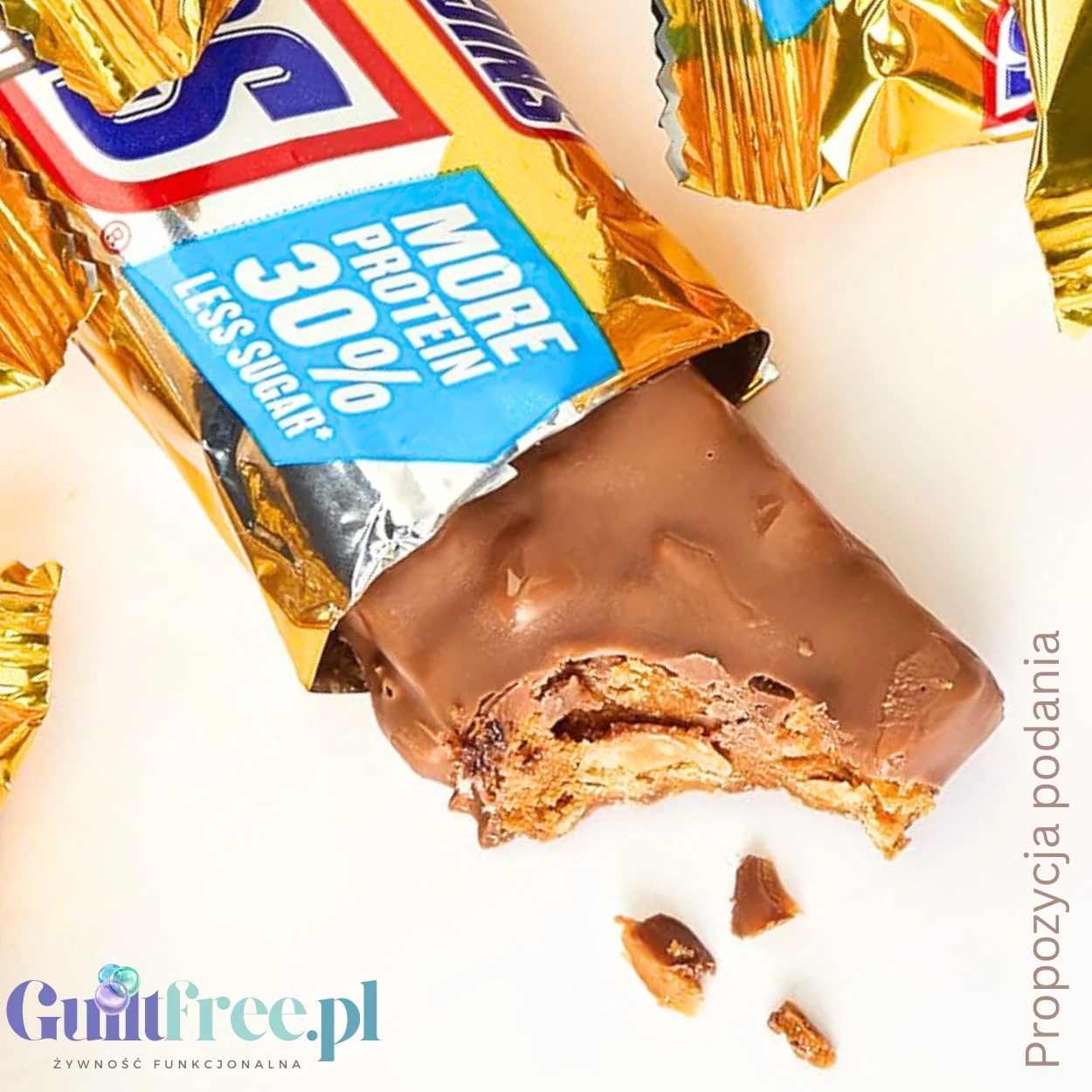 Snickers Hi-Protein Peanut Butter - edycja limitowana UK, 30% mniej cukru, bez słodzikó - Image 4
