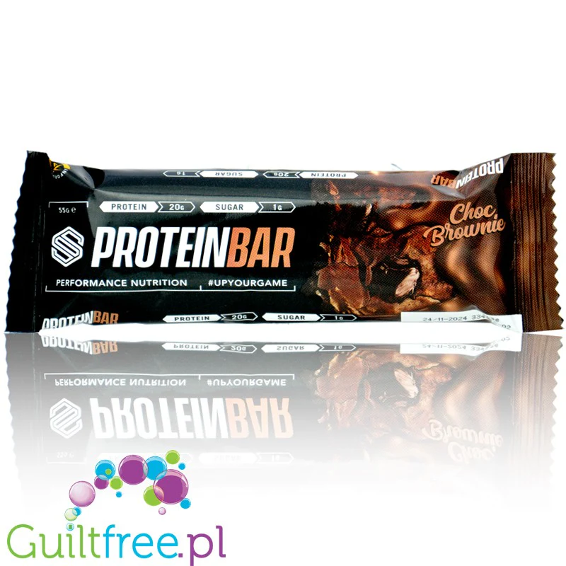 Soccer Protein Bar Choc Brownie - baton proteinowy 200kcal & 20g białka, Czekoladowe Brownie - Image 3