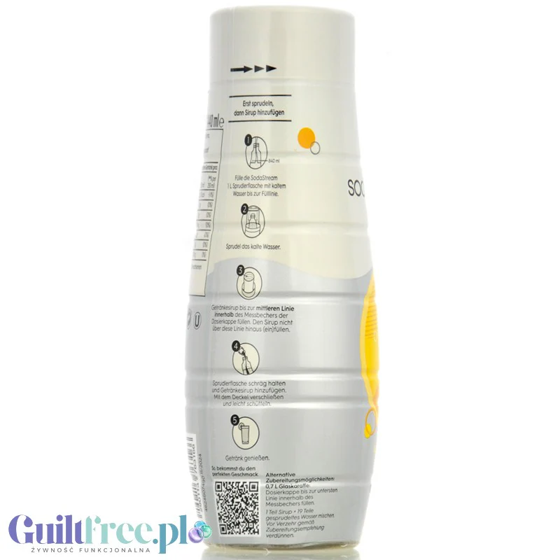 SodaStream No Sugar Tonic 440ml / 9L - syrop / koncentrat do wody bez cukru - Image 3