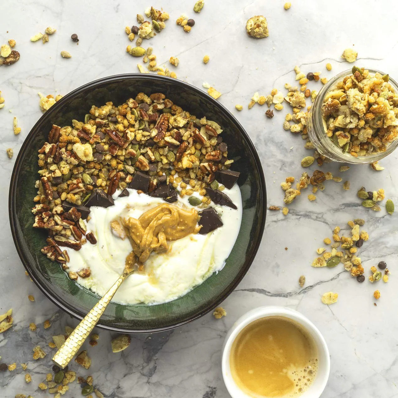 Sola Granola, Maple Pecan Chocolate - płatki śniadaniowe o obniżonej zawartości węglowodanów - Image 4