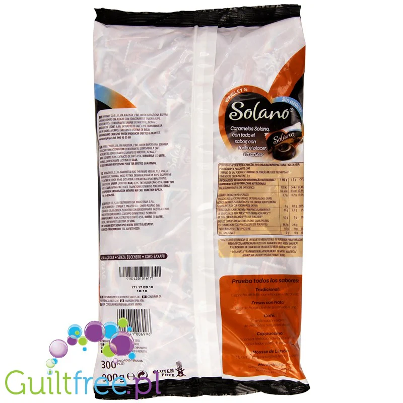 Solano Café Expresso XXL 0,9KG - śmietankowe karmelki bez cukru 8kcal - Image 4