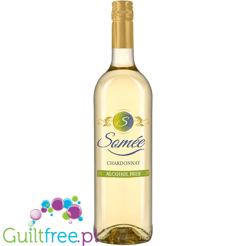 Somée Chardonnay - białe wino bezalkoholowe półwytrawne 23kcal - Image 2