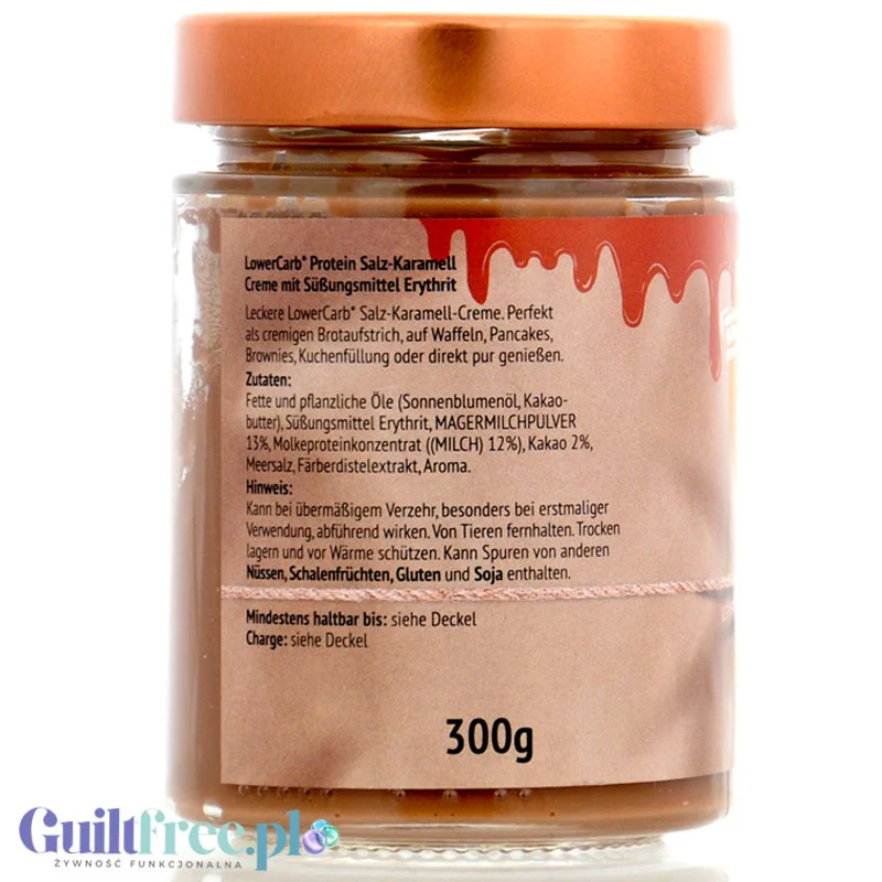 Soulfood Salz Karamell Creme - turbo kremowy krem o smaku solonego karmelu, bez cukru, maltitolu i oleju palmowego - Image 3