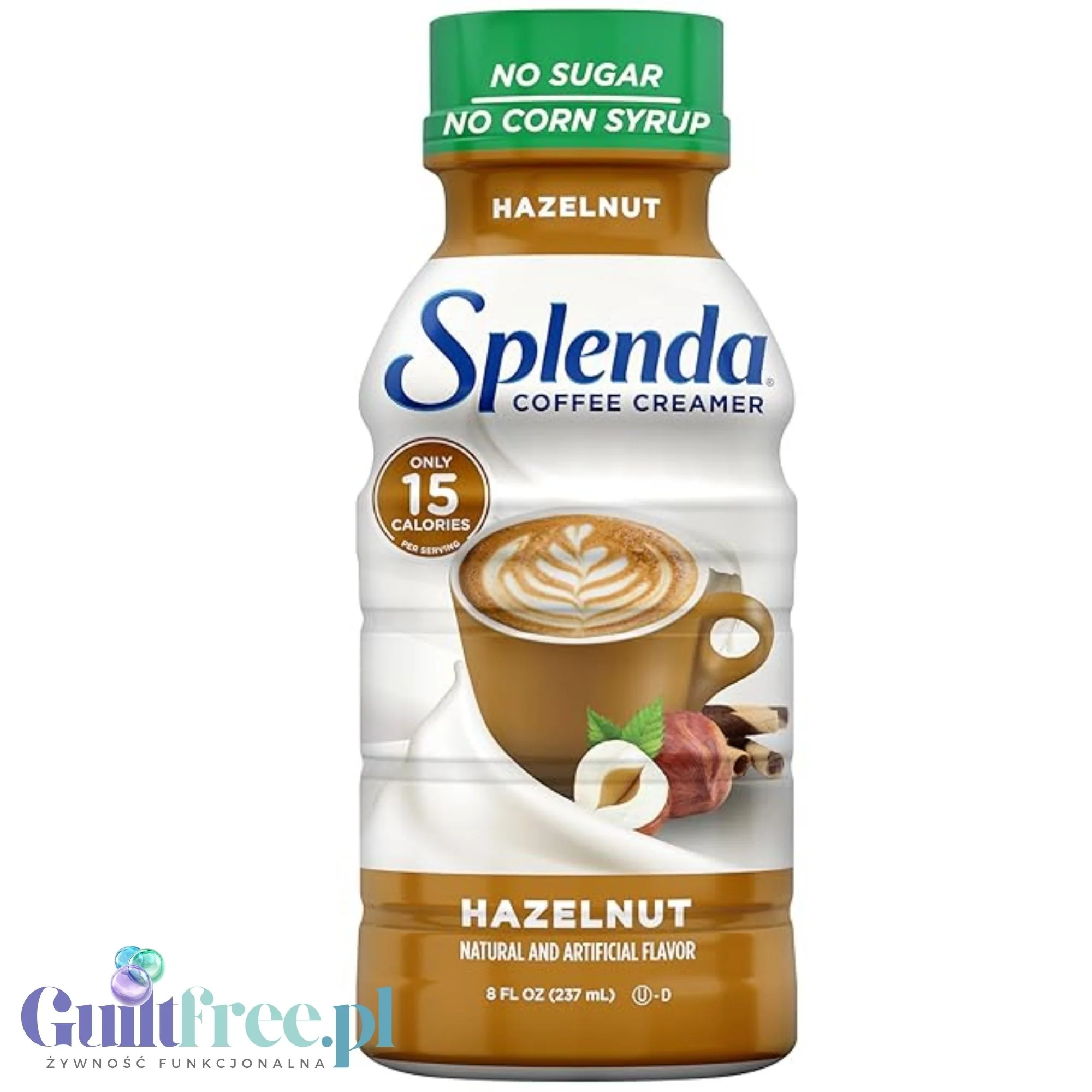 Splenda Coffee Creamer, Hazelnut - orzechowy zabielacz do kawy bez cukru i laktozy