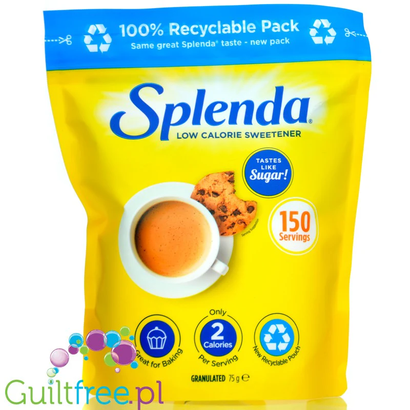 Splenda Granulated - słodzik sypki z sukralozą 75g (150 porcji)