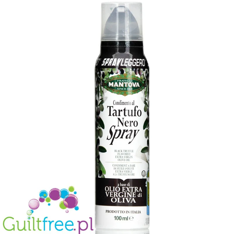 SprayLeggero Mantova Olive & Black Truffle - oliwa truflowa spray do smażenia bez propellantów - Image 2