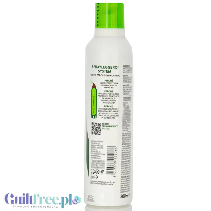 Mantova Olio di Avocado - meksykański olej z awokado w spray'u bez gazów wypychajacych - Image 5