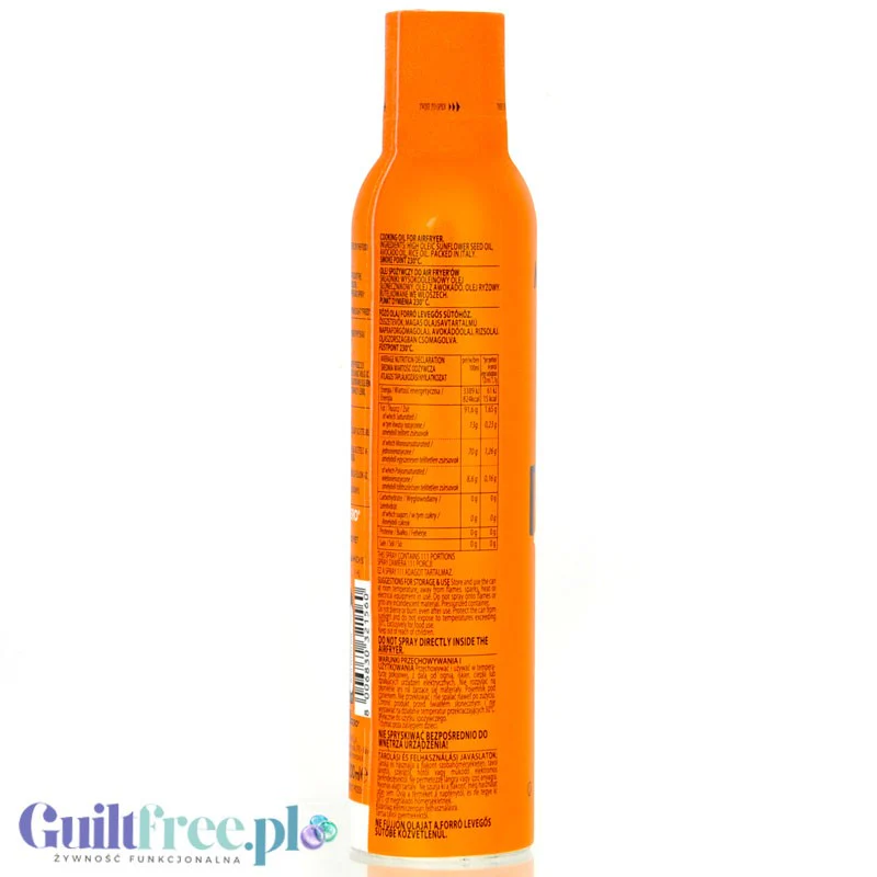 Mantova Air Fryer Olio 230 - spray do pieczenia we frytkownicy beztłuszczowej bez propellantów - Image 7