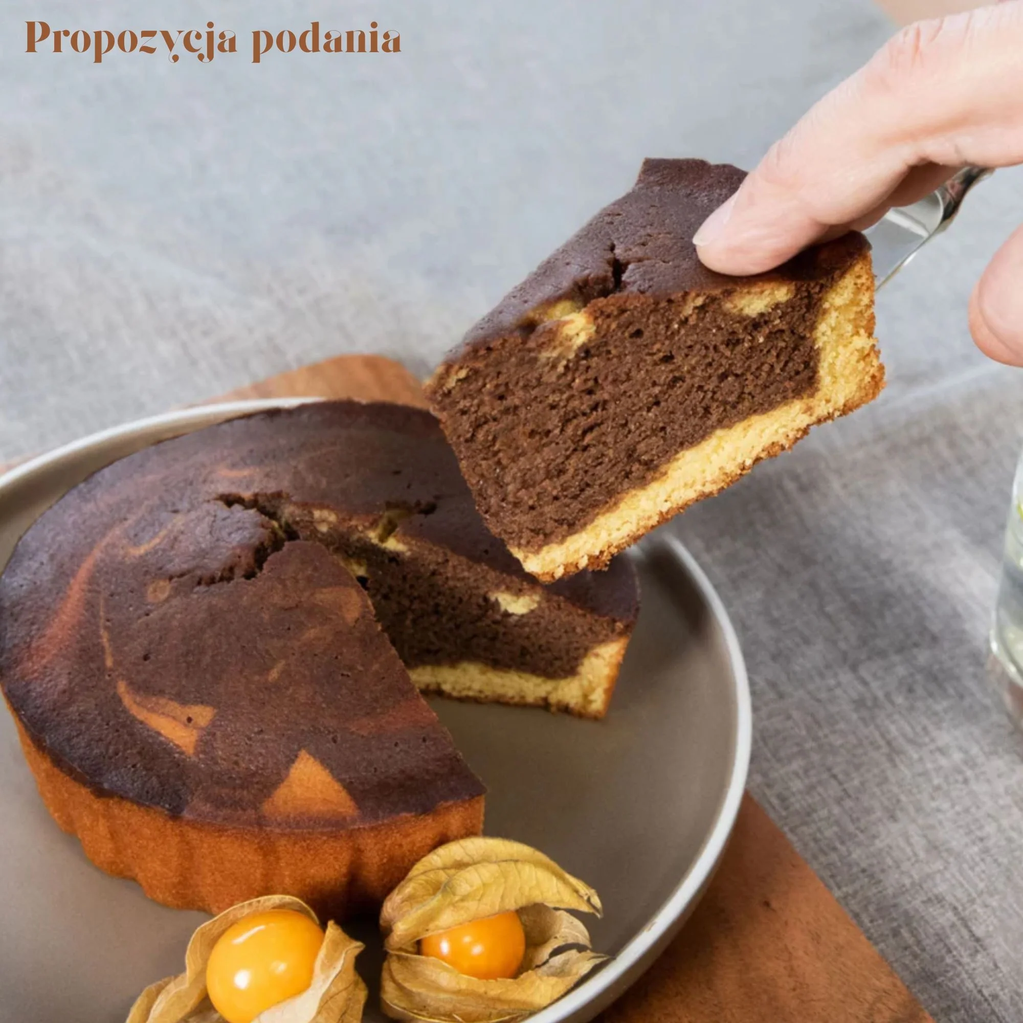 STEINER's Low Carb Marmorkuchen - niskowęglowodanowe gotowe do zjedzenia ciasto marmurkowe bez cukru - Image 3