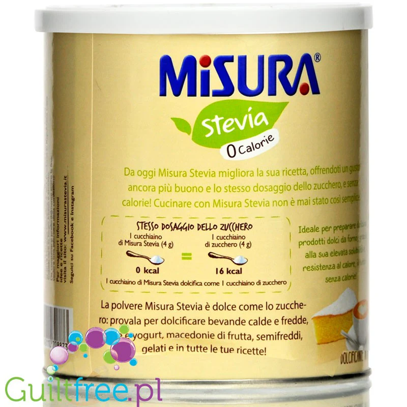 Stevia Misura 0,5kg - słodzik stewiowy w proszku bez maltodekstyrny - Image 3