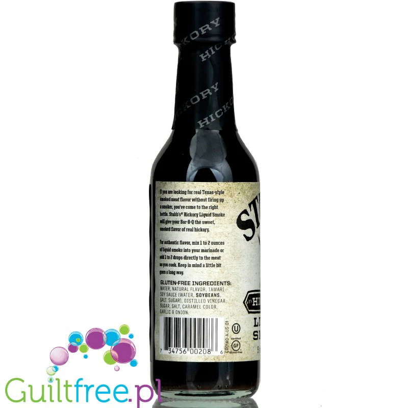 Stubb's Liquid Smoke Hickory (płynny dym) marynata o aromacie wędzonego drewna - Image 2
