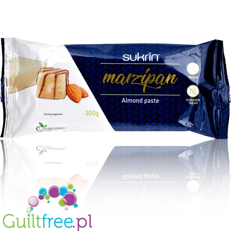 Sukrin Marzipan 200g - marcepan w czekoladzie bez cukru ze stewią i erytrolem - Image 5
