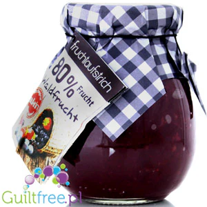 Sukrin Waldfrucht - dżem z owoców leśnych ze stewią i erytrytolem tylko 33kcal - Image 2