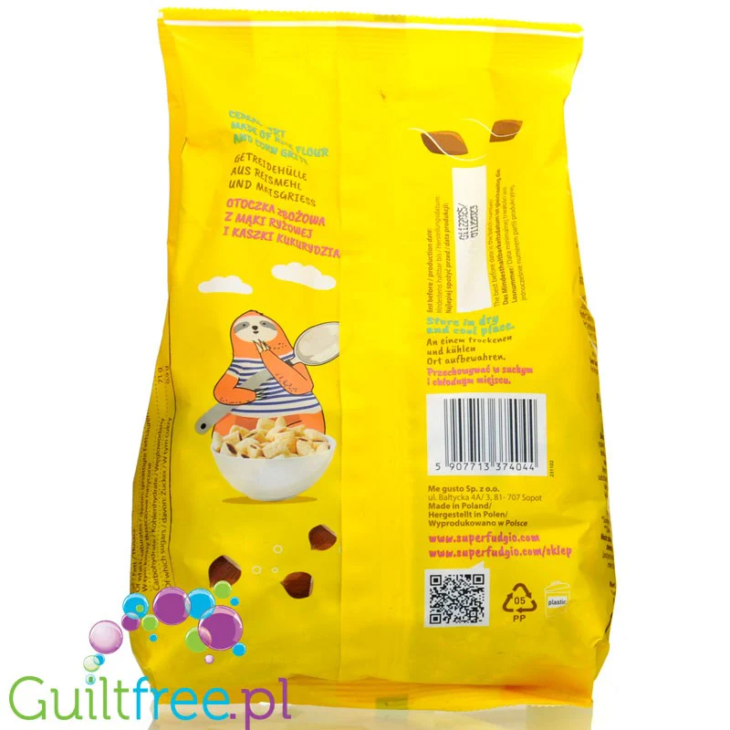 Super Fudgio Cereal Pillows - bezglutenowe poduszki cynamonowe z kremem czekoladowym bez dodatku cukru - Image 3