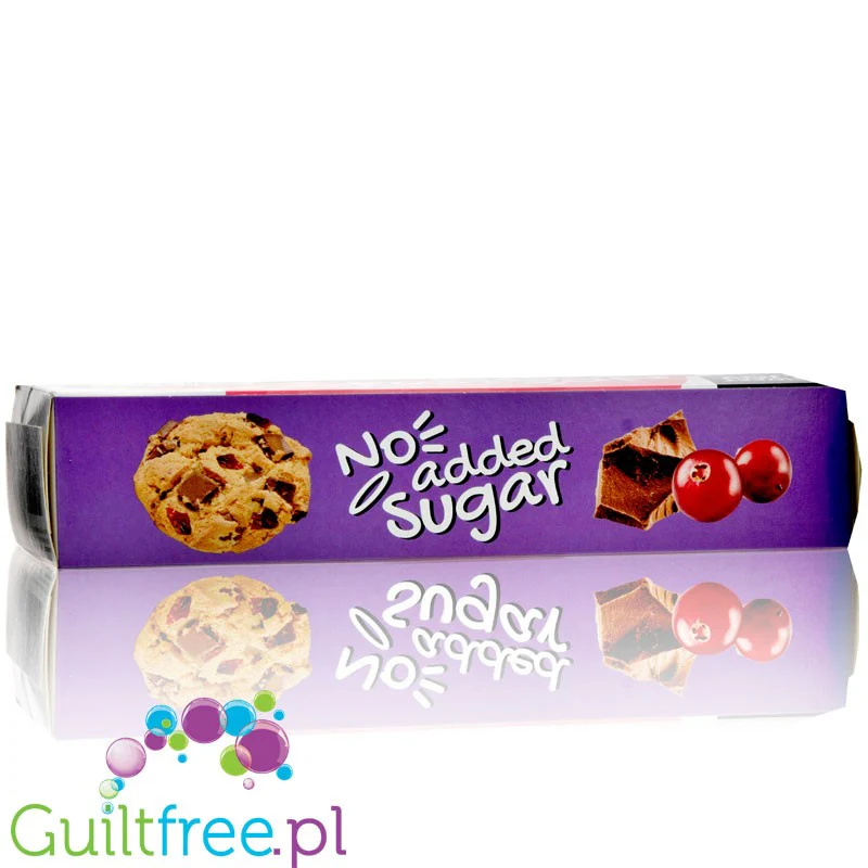 Sweet & Joy Ciastka bez cukru z żurawinami i czekoladą - Image 2