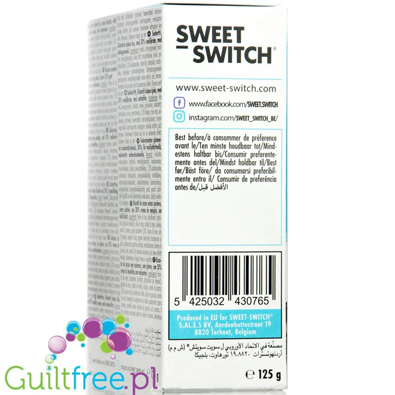 Sweet Switch ® Black & White Cookies - wegańskie bezglutenowe ciastka z kremem bez cukru i oleju palmowego - Image 4