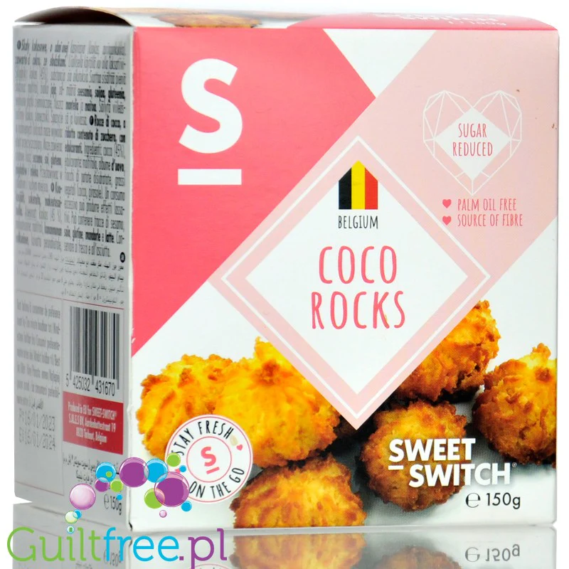 Sweet Switch Coco Rocks - keto kokosanki bez dodatkucukru