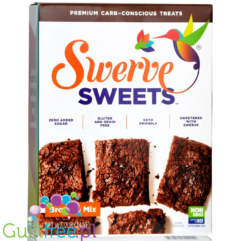 Swerve Brownie Mix - keto ciasto czekoladowe mix bez cukru i glutenu