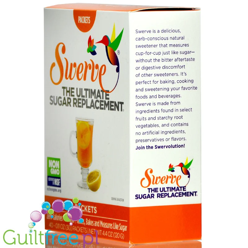 Swerve Packets - erytrolowy słodzik zero kalorii w saszetkach - Image 2