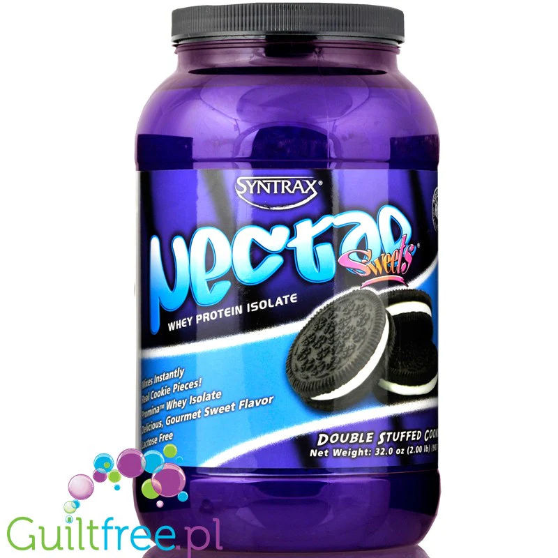 Syntrax Nectar Double Stuffed Cookie 0,9kg odżywka białkowa 0,9kg