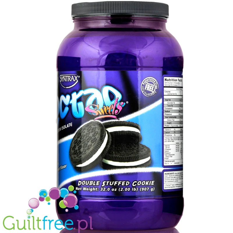 Syntrax Nectar Double Stuffed Cookie 0,9kg odżywka białkowa 0,9kg - Image 3