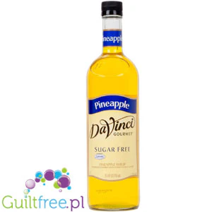 DaVinci Pineapple - syrop ananasowy bez cukru 0 kalorii naturalne aromaty - Image 3