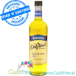 DaVinci Banana - syrop bananowy bez cukru 0 kalorii tylko naturalne aromaty - Image 3