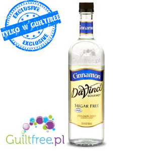 DaVinci Cinnamon - syrop cynamonowy bez cukru 0 kalorii, naturalny aromat - Image 2