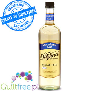 DaVinci Macadamia - syrop Orzechy Macadamia - bez cukru 0 kalorii z naturalnym aromatem - Image 3
