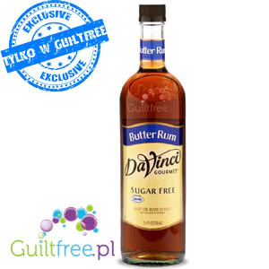 DaVinci Butter Rum - syrop rumowo-maślany, bez cukru, 0 kalorii, naturalny aromat - Image 2