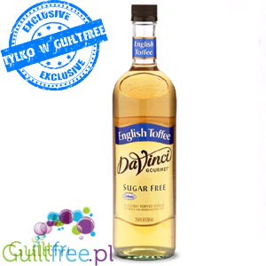 DaVinci English Toffee - syrop bez cukru 0 kalorii naturalny aromat - Image 3