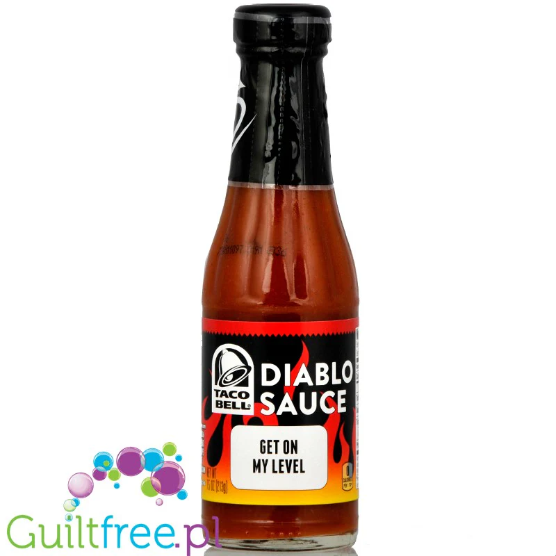 Taco Bell Diablo Sauce zero kalorii (najostrzejszy!)